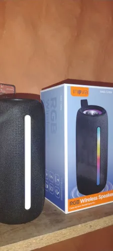 Caixa de Som RGB Wireless Speaker Inova RAD-12496