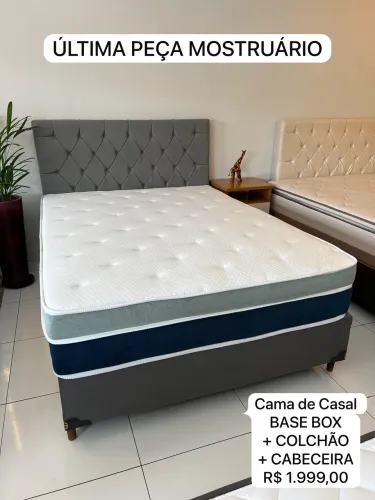 Colchão de CASAL TOP COMPLETO - ENTREGA GRÁTIS!