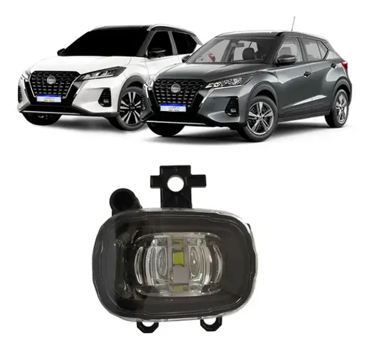 Farol Milha Nissan Kicks 2021 2022 2023 2024 2025 Com Led Ld