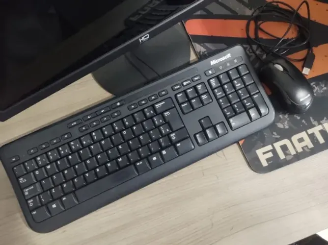 kit teclado e mouse microsoft