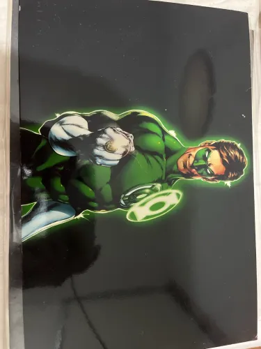 Quadro decorativo Lanterna Verde