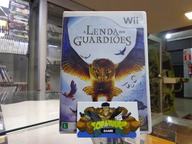 Jogo a Lenda dos Guardiões Wii Conservado.