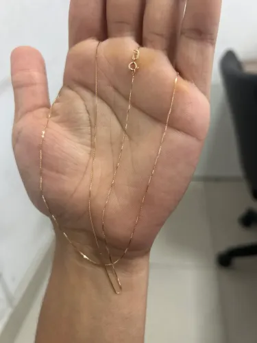 Colar novo ouro 18k