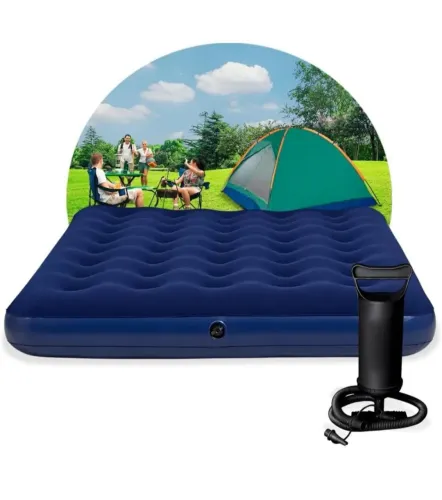 Colchão inflável para camping - colchão de ar para viagens