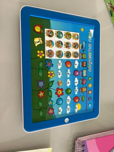 Tablet Educacional Infantil musical- Meu Calendário