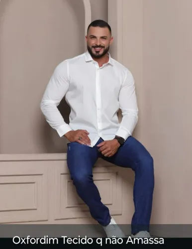 Camisas Masculinas Brancas