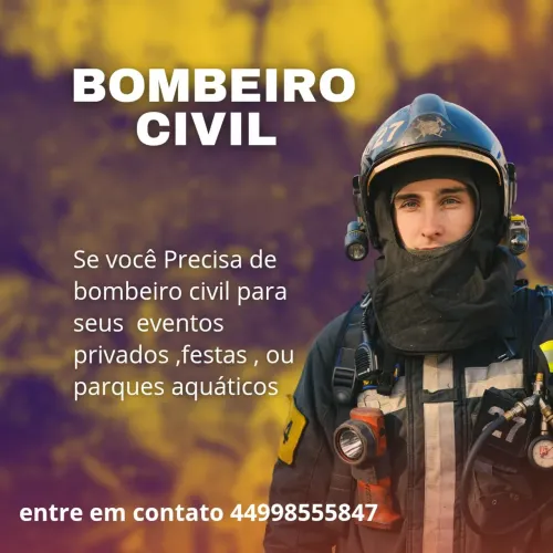 Bombeiro para eventos