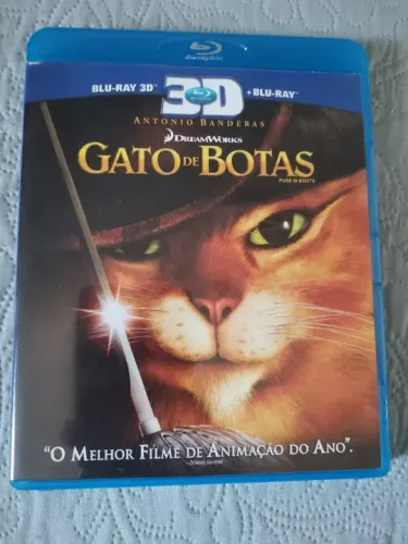 Blu-ray Gato de Botas (2D + 3D) 
