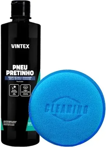 Vintex Pneu Pretinho 500Ml 15,00 APLICADOR ESPUMA 3,00