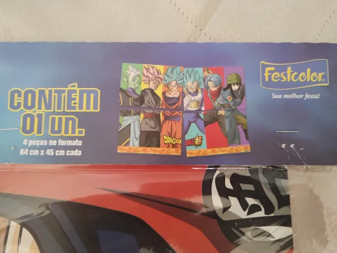 Kit de Decoração Dragon Ball super Festa