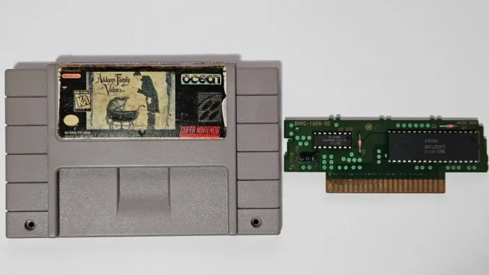 Jogo Addams Family Values Snes