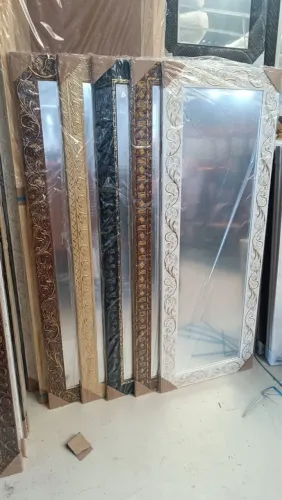 Espelho com moldura 1,25 x 0,45 pronta entrega 