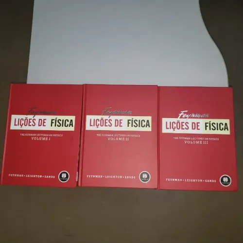 Lições de Física de Feynman em 3 Volumes e Dicas de Física (Bookman - 2009) ? NOVÍSSIMA