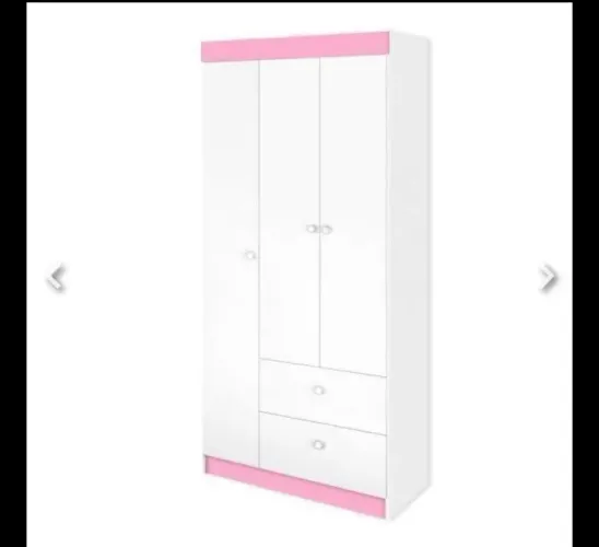 Guarda Roupa Infantil Rosa