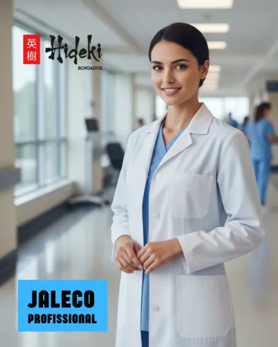 Jaleco Profissional médico-hospitalar