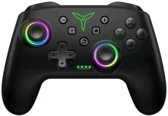  Controle Sem Fio Switch Pro - Joystick com<br>Dupla Vibração - Compatível com Switch OLED