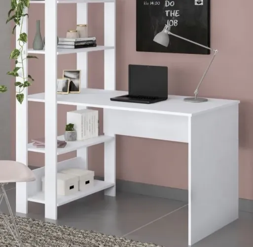 Promoção Mesa de Escritorio Branca - 12/08