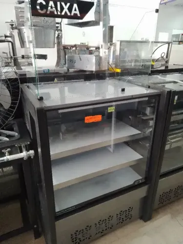 Vitrine Natural Caixa 80cm Polar
