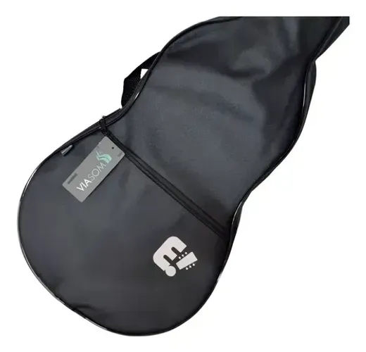 Capa Bag Violão Infantil Tam 34 Simples Nylon Preto C163s/n