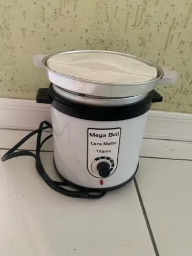 Panela de Cera Térmica Mega Bell Cera Matic Titânio