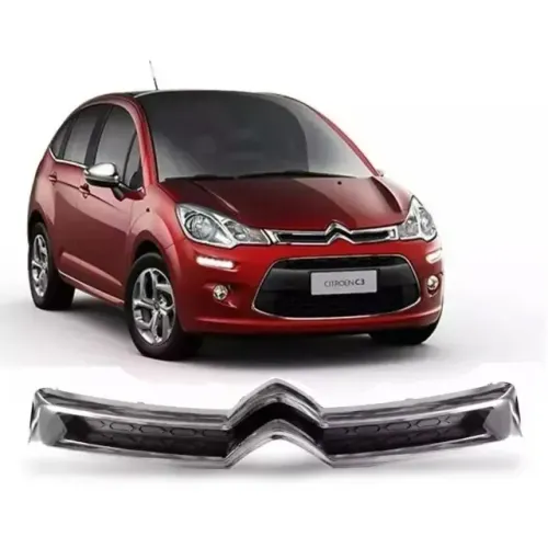 Grade C3 2013 a 2020 Radiador Cromada