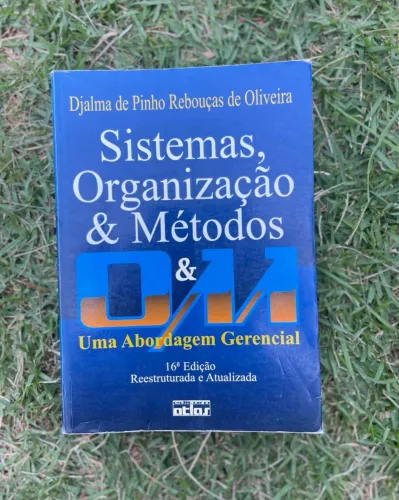 livro de organização & métodos & om uma abordagem gerencial editora atlas