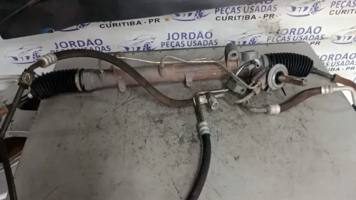 Caixa da Direção hidráulica Sandero 1.6 / 8 válvulas ano 2013 com todas as mangueiras 