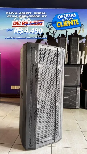 Caixa oneal 5060D 650RMS Na oferta! 