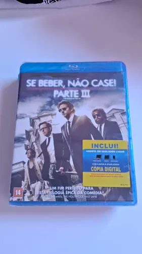 Kit Se Beber, Não Case! Partes I a III - Blu-Ray Original