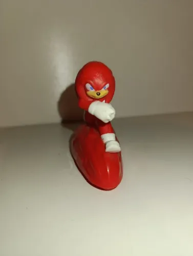 knuckles boneco coleção SONIC mc donald´s