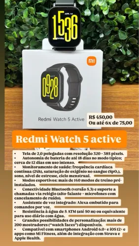 Redmi Watch 5 active