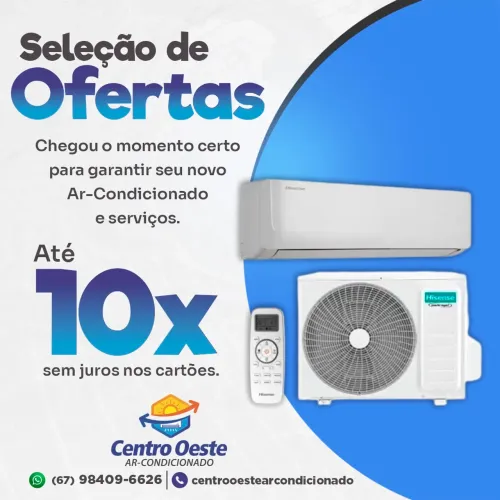 Ar condicionado split inverter 12000 btus novo na caixa hisense 