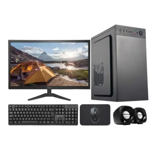 Pc Office GT Completo Intel i3 2120, H61, 4GB, SSD 120GB, Fonte 200W, Monitor 19" - WZetta
