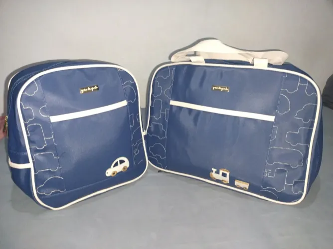 Kit Mochila e Mala Maternidade Grão de Gente