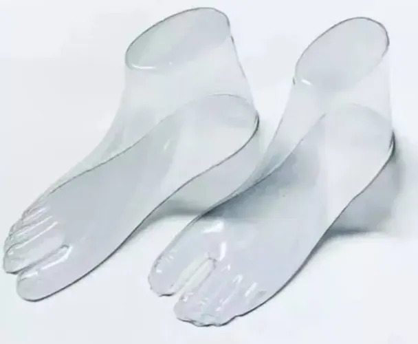Suporte de sapatos para exibição de sapatos até o tornozelo