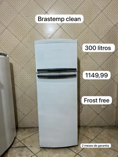 Geladeira Brastemp Clean 300 Litros Frost Free