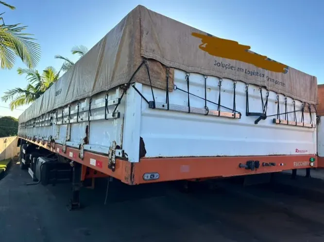 Carreta Facchini Vanderleia 2019 13,50 m e bobineira 