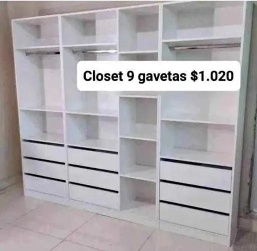 CLOSET 9 GAVETAS A PRONTA ENTREGA PROMOÇÃO 