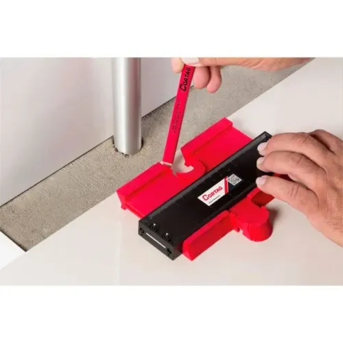 Gabarito Medidor de Contorno 10 Polegadas 250mm Cortag 60236