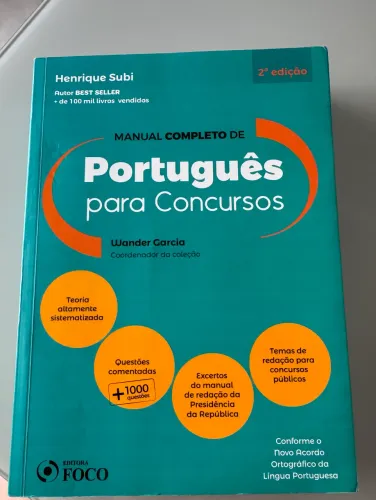 MANUAL COMPLETO DE PORTUGUÊS PARA CONCURSOS- 2ª ED