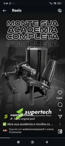 Academia Completa - Monte a sua!