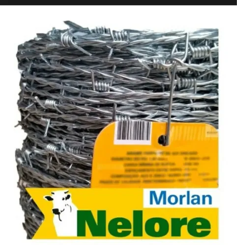 Arame Farpado Morlan Nelore 100 Metros - Alta Resistência
