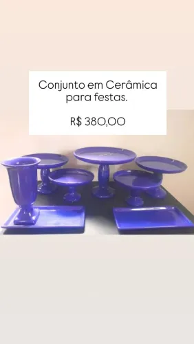 Boleira,bandeja Cerâmica 