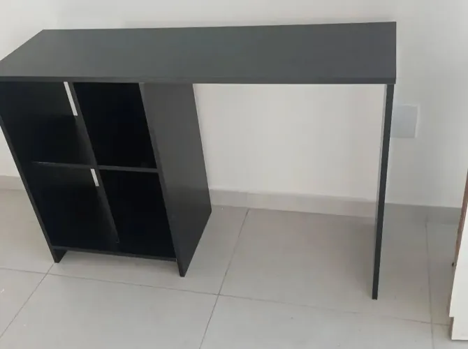 Promoção Mesa Escrivaninha Preta - 24/10