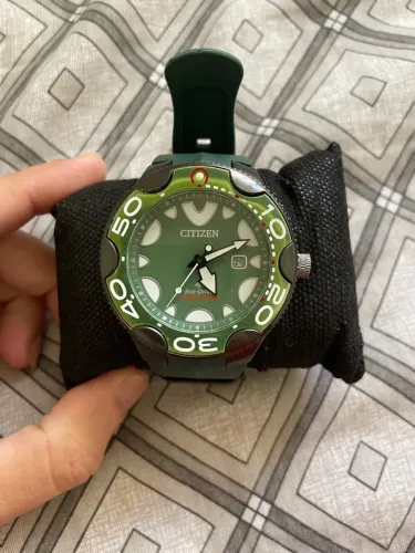 Relógio Citizen Eco-Drive orca Verde 