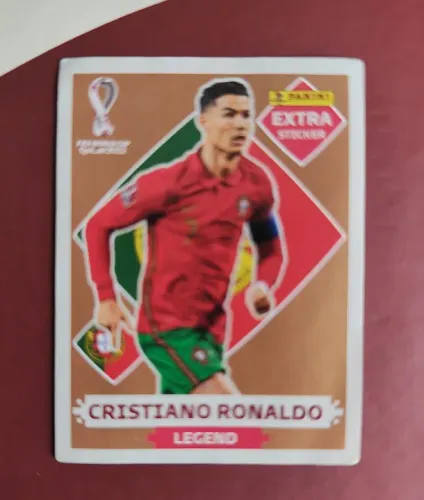 Figurinha do Cristiano Ronaldo LEGEND - Extra Sticker