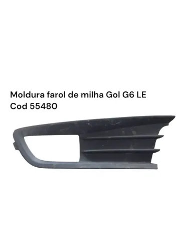 Moldura Farol De Milha Gol G6 Le Cod 55480