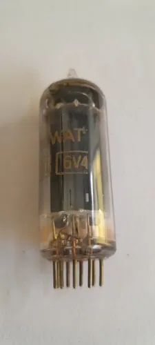 Válvula 6V4 = EZ80 para Rádio antigo.