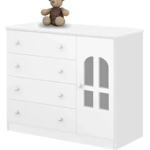 Comoda Infantil Nova Embalada Branco