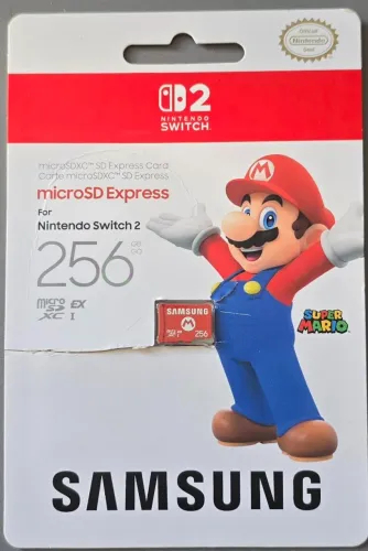Cartão Micro sd 256gb Express Nintendo Switch 2 - Trocas